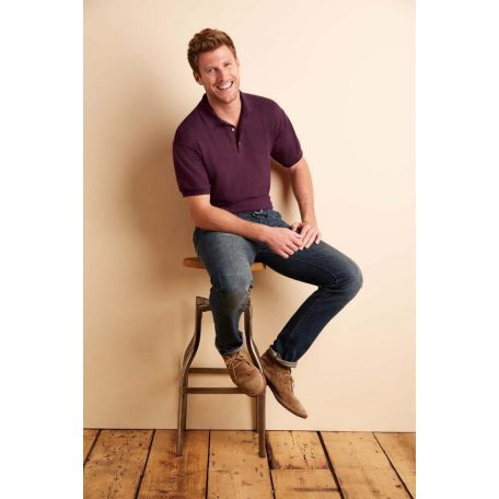 Gildan ULTRA COTTON rövidujjú férfi galléros póló