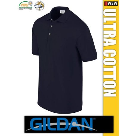 Gildan ULTRA COTTON rövidujjú férfi galléros póló