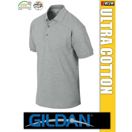 Gildan ULTRA COTTON rövidujjú férfi galléros póló