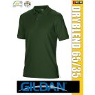 Gildan DRYBLEND kevertszálas rövidujjú férfi galléros póló