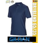 Gildan DRYBLEND kevertszálas rövidujjú férfi galléros póló