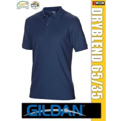   Gildan DRYBLEND kevertszálas rövidujjú férfi galléros póló