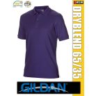 Gildan DRYBLEND kevertszálas rövidujjú férfi galléros póló