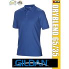 Gildan DRYBLEND kevertszálas rövidujjú férfi galléros póló