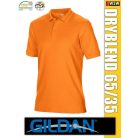 Gildan DRYBLEND kevertszálas rövidujjú férfi galléros póló