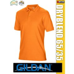   Gildan DRYBLEND kevertszálas rövidujjú férfi galléros póló