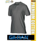 Gildan PREMIUN COTTON rövidujjú férfi galléros póló