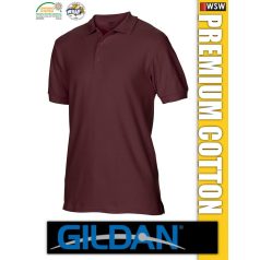 Gildan PREMIUN COTTON rövidujjú férfi galléros póló