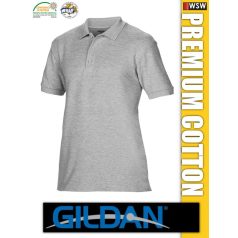 Gildan PREMIUN COTTON rövidujjú férfi galléros póló