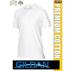 Gildan PREMIUN COTTON rövidujjú férfi galléros póló
