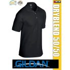 Gildan DRYBLEND kevertszálas rövidujjú férfi galléros póló