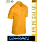 Gildan DRYBLEND kevertszálas rövidujjú férfi galléros póló