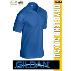   Gildan DRYBLEND kevertszálas rövidujjú férfi galléros póló