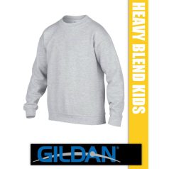   Gildan Heavy Blend Crewneck hosszúujjú gyerek unisex pulóver