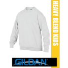 Gildan Heavy Blend Crewneck hosszúujjú gyerek unisex pulóver