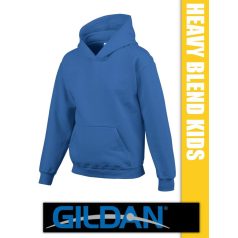   Gildan Heavy Blend Hooded hosszúujjú gyerek unisex kapucnis pulóver