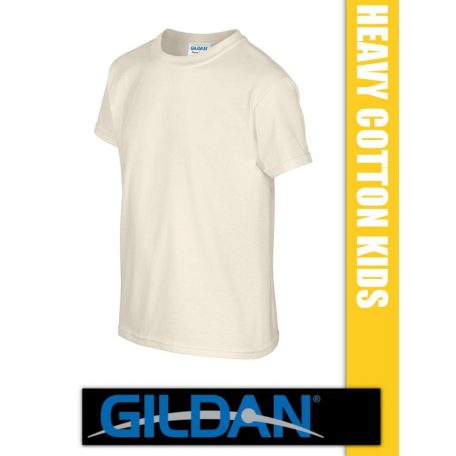 Gildan Heavy Cotton rövidujjú gyerek unisex póló