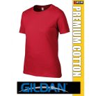 Gildan Premium Cotton gyapjú női póló
