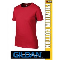 Gildan Premium Cotton gyapjú női póló