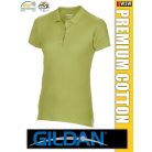 Gildan PREMIUM COTTON rövidujjú női galléros póló