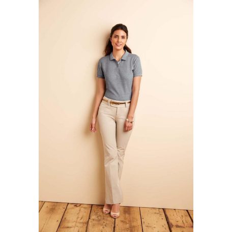 Gildan PREMIUM COTTON rövidujjú női galléros póló