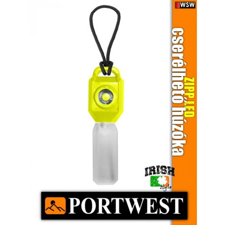 Portwest ZIPP LED cserélhető zippzár világító húzóka - munkaruha