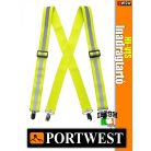 Portwest HI-VIS jólláthatósági nadrágtartó hozentroger - munkaruha
