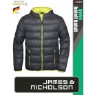 James & Nicholson DOWN CARBON férfi technikai bélelt kabát - munkaruha