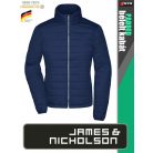James & Nicholson PADDED NAVY női technikai bélelt kabát - munkaruha