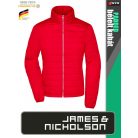 James & Nicholson PADDED RED női technikai bélelt kabát - munkaruha