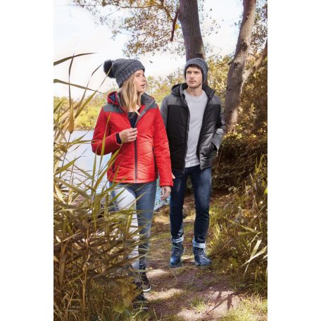 James & Nicholson WINTER NAVY férfi technikai bélelt kabát - munkaruha