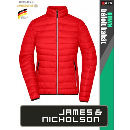 James & Nicholson DOWN RED női technikai bélelt kabát - munkaruha