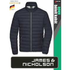  James & Nicholson DOWN GRAPHITE férfi technikai bélelt kabát - munkaruha