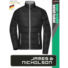   James & Nicholson DOWN THERMIC BLACK női technikai bélelt kabát - munkaruha