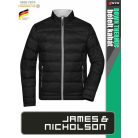 James & Nicholson DOWN THERMIC BLACK férfi technikai bélelt kabát - munkaruha