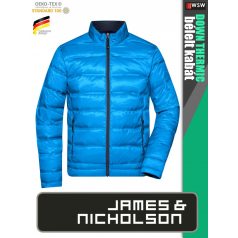   James & Nicholson DOWN THERMIC BLUE férfi technikai bélelt kabát - munkaruha