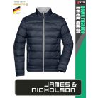 James & Nicholson DOWN THERMIC NAVY férfi technikai bélelt kabát - munkaruha