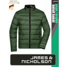 James & Nicholson DOWN THERMIC OLIVE férfi technikai bélelt kabát - munkaruha
