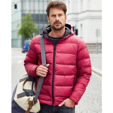 James & Nicholson DOWN THERMIC FLAME férfi technikai bélelt kapucnis kabát - munkaruha