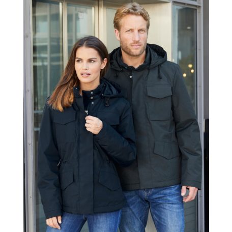 James & Nicholson BUSINESS GRAPHITE női technikai bélelt kabát - munkaruha