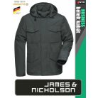James & Nicholson BUSINESS GRAPHITE férfi technikai bélelt kabát - munkaruha