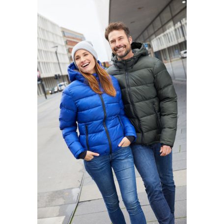 James & Nicholson PADDED DOWN RED női technikai bélelt kabát - munkaruha