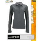 James & Nicholson JN713 női hosszúujjú prémium galléros póló