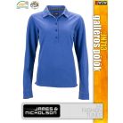 James & Nicholson JN713 női hosszúujjú prémium galléros póló