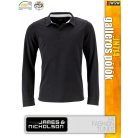 James & Nicholson JN714 férfi prémium hosszúujjú galléros póló