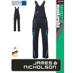 James & Nicholson COLORSTYLE ROYAL technikai pamutgazdag kantáros nadrág - munkaruha