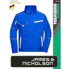   James & Nicholson COLORSTYLE ROYAL technikai pamutgazdag kabát - munkaruha