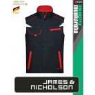 James & Nicholson COLORSTYLE CARBON technikai pamutgazdag mellény - munkaruha