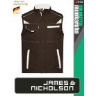 James & Nicholson COLORSTYLE BROWN technikai softshell mellény - munkaruha