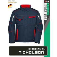   James & Nicholson COLORSTYLE CARBON technikai bélelt softshell kabát - munkaruha